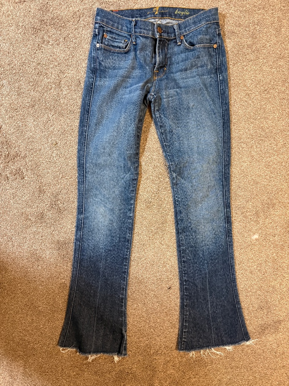 7 FOR ALL MANKIND VINTAGE BOOTCUT JEANS Size 26